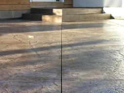 Stamped Concrete Patio, Stamped Concrete Steps, 