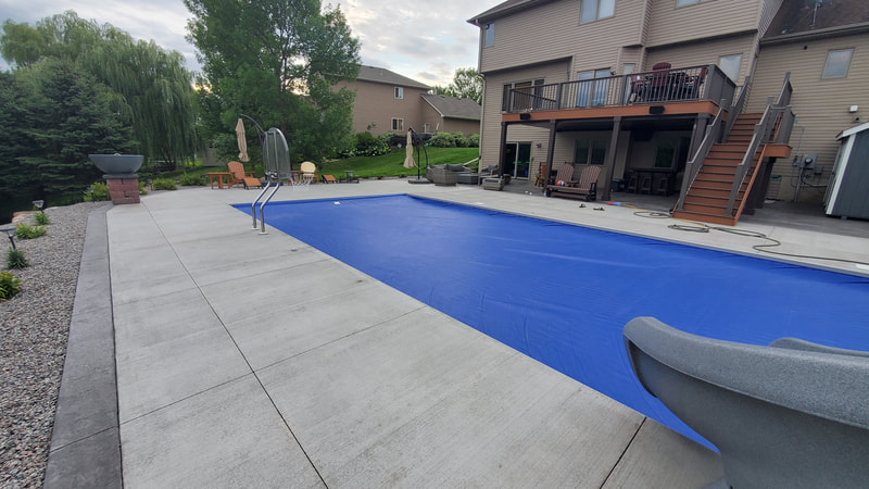 Pool Deck Rogers, Andover, Concrete Pool Company, Pool Deck Contractor