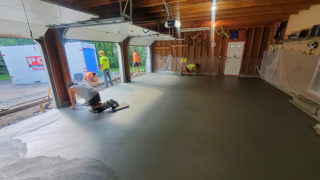 Concrete Garage Floor Replacement Minneapolis, Concrete Flatwork Contractor, Garage Floor Replacement