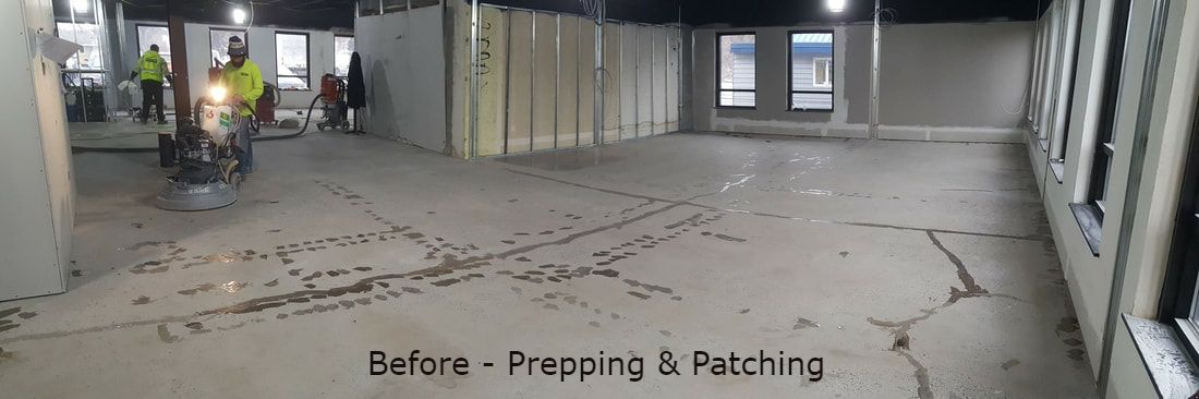 Concrete Grinding & Polishing, Floor Repair, Crack Repair & Joint Filling