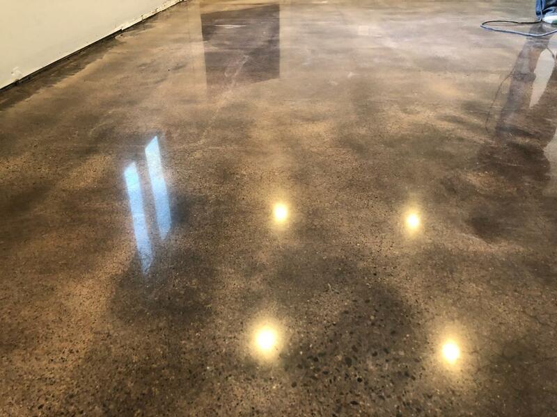 Polished & Dyed Concrete Floor Minnesota, Andover, Blaine, Forest Lake