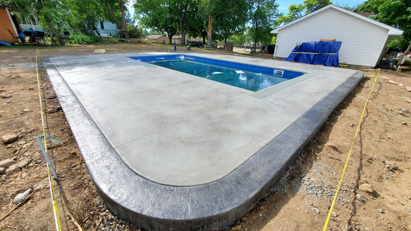 Stamped Concrete Pool Deck Twin Cities, Concrete Pool Deck Contractor
