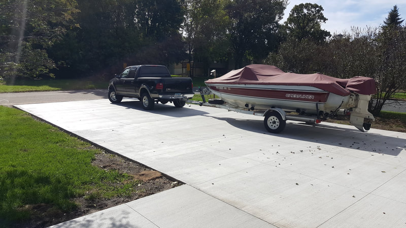 Concrete Driveway Install Blaine, MN Andover, Ham Lake, Apron or Driveway Replacement