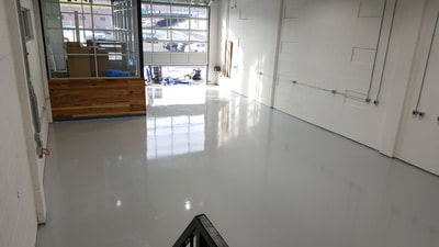 Polyaspartic Floor Coating, Durable Flooring System, Solid Color Epoxy Floor System, Resinous Floor