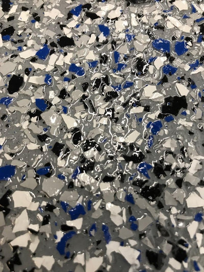 epoxy floors, epoxy coating, garage floor, polyaspartic, chip floor, Minnesota, North Oaks