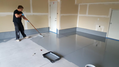 Epoxy Floor, Chip Floor, Coating, Garage Floor Coating Company Ramsey MN