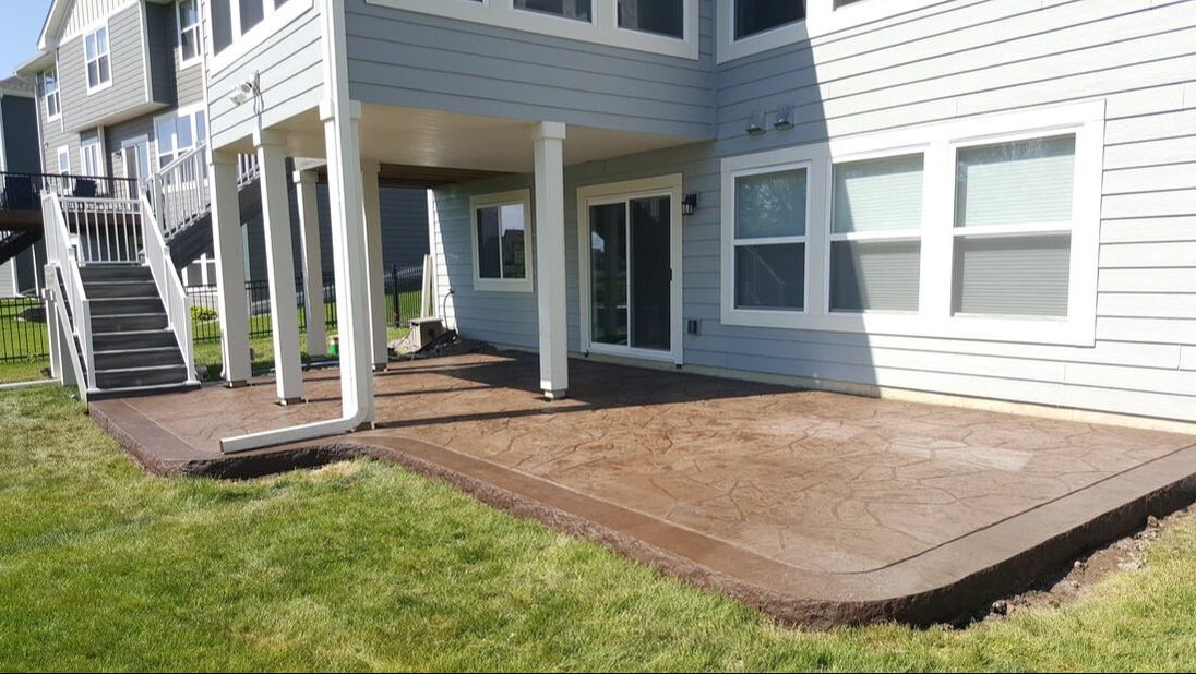 Concrete Patio Ideas Near Andover MN, Stamped Concrete Andover, Concrete Contractor in Andover MN, Stamped Concrete Patio